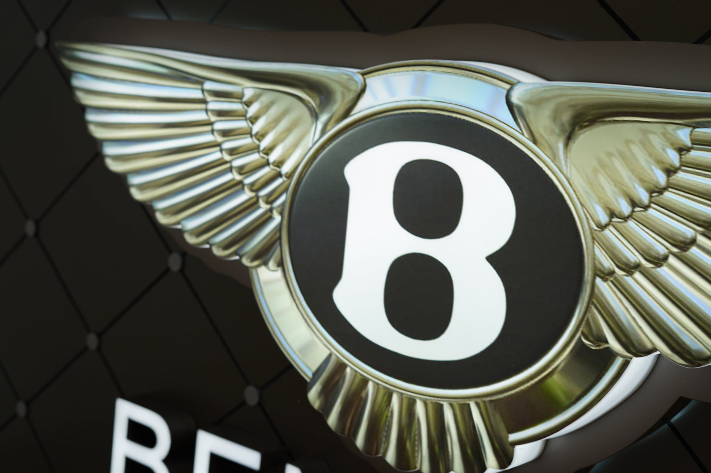 Bentley Illuminated Dealer Sign