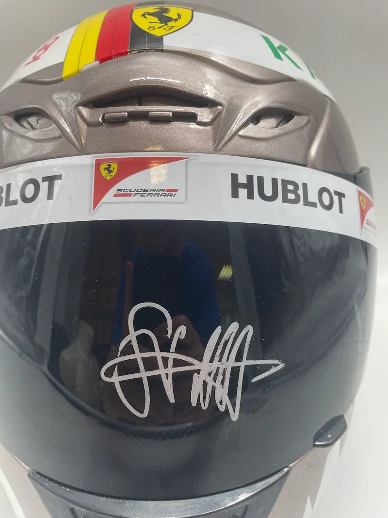 Sebastian Vettel Autographed F1 Helmet with COA