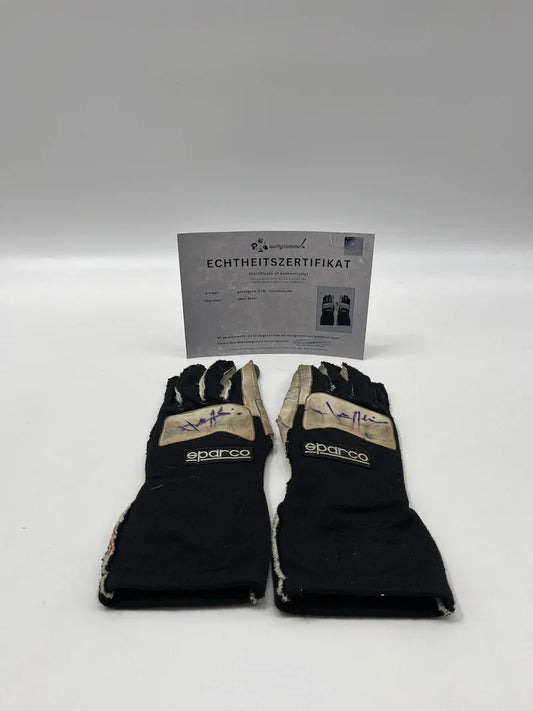 Jean Alesi Race Used Gloves