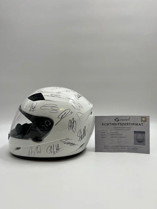 2010 Formula1 24 Driver Signed Helmet - including Michael Schumacher