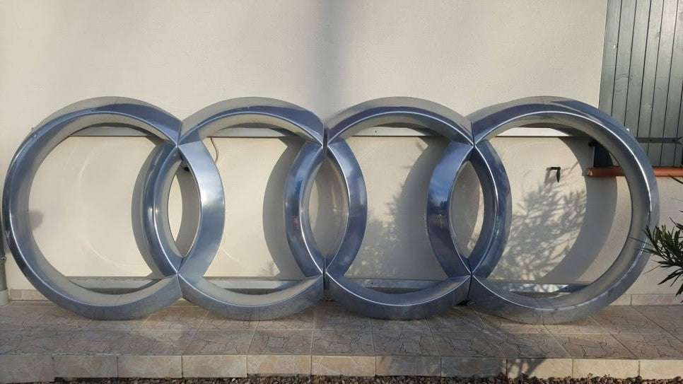 2010's Giant Audi official  dealership illuminated sign
