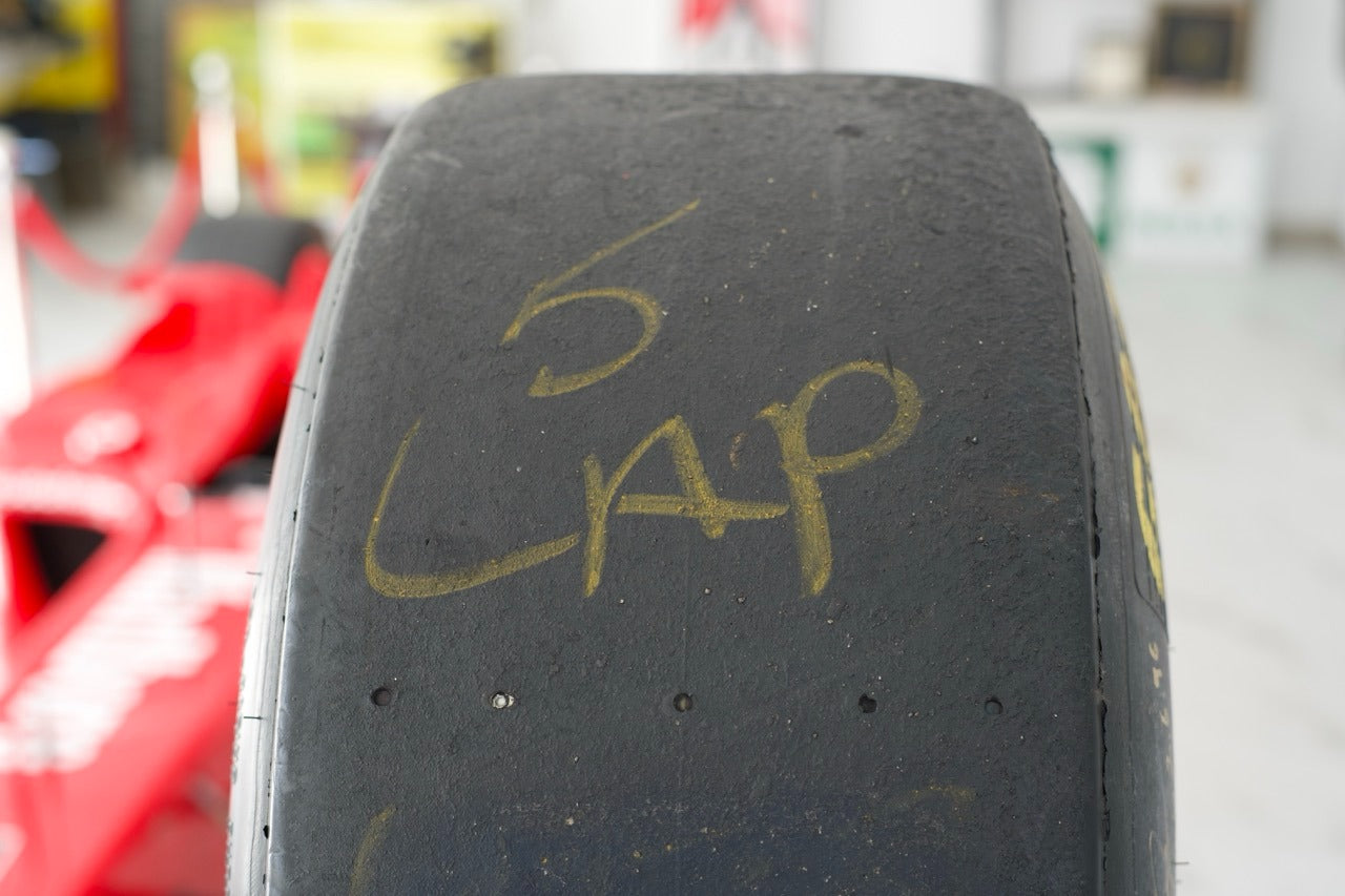 1996 Michael Schumacher BBS / GoodYear Ferrari race used tire