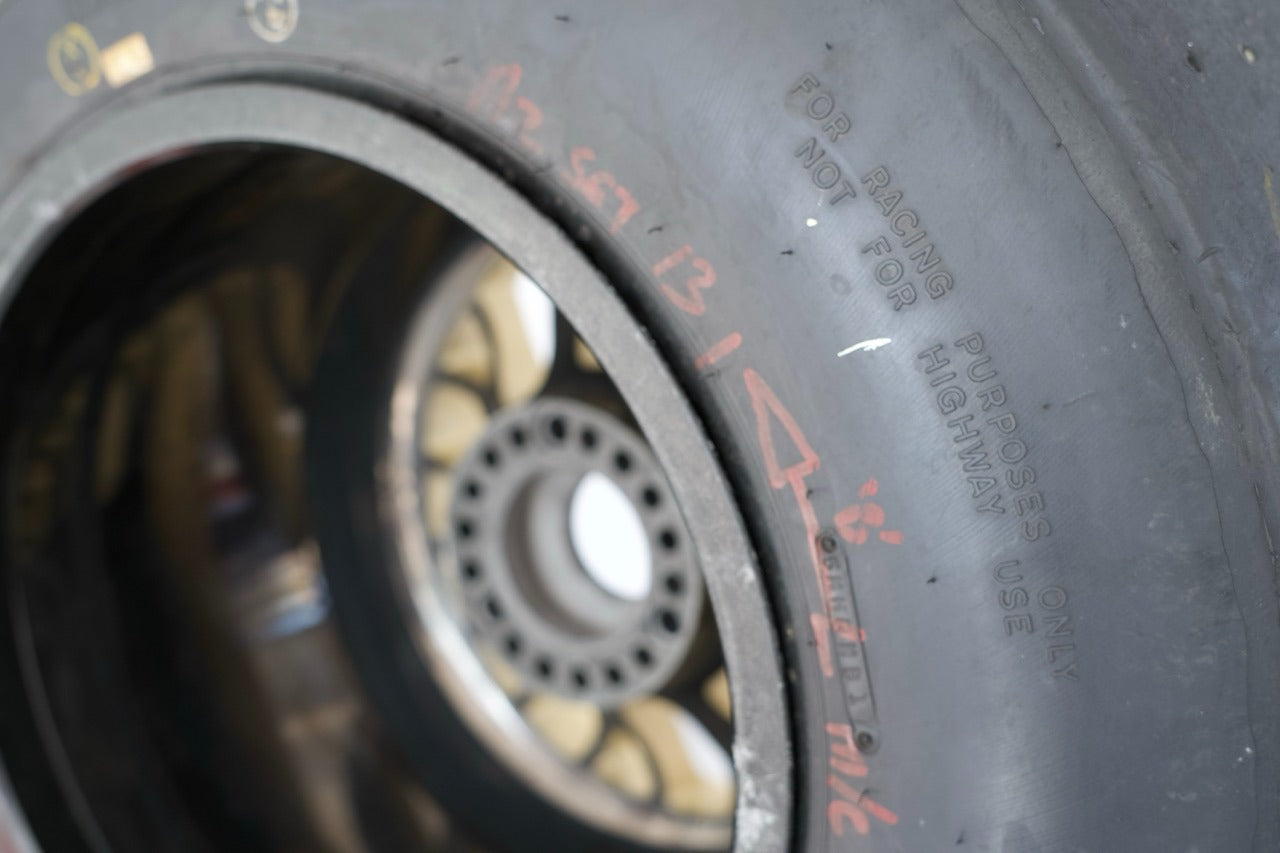 1996 Michael Schumacher BBS / GoodYear Ferrari race used tire
