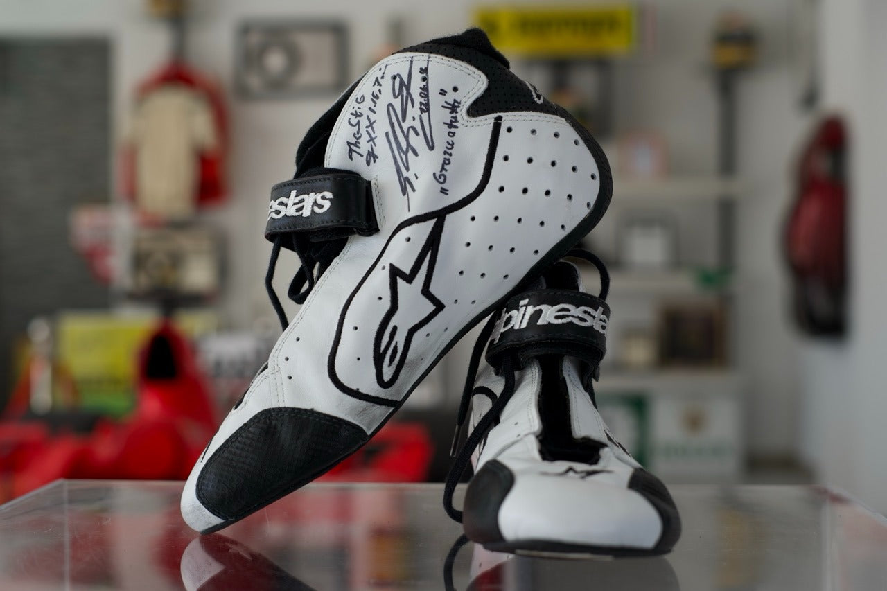 2009 The Stig Michael Schumacher gloves, and shoes set