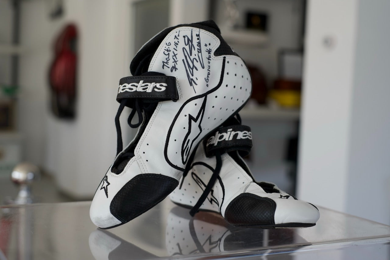 2009 The Stig Michael Schumacher gloves, and shoes set