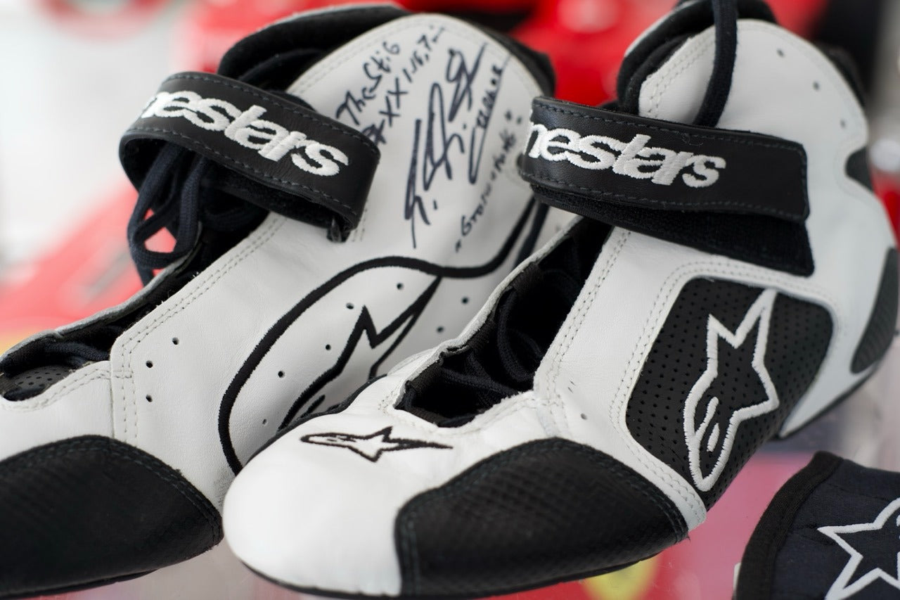 2009 The Stig Michael Schumacher gloves, and shoes set