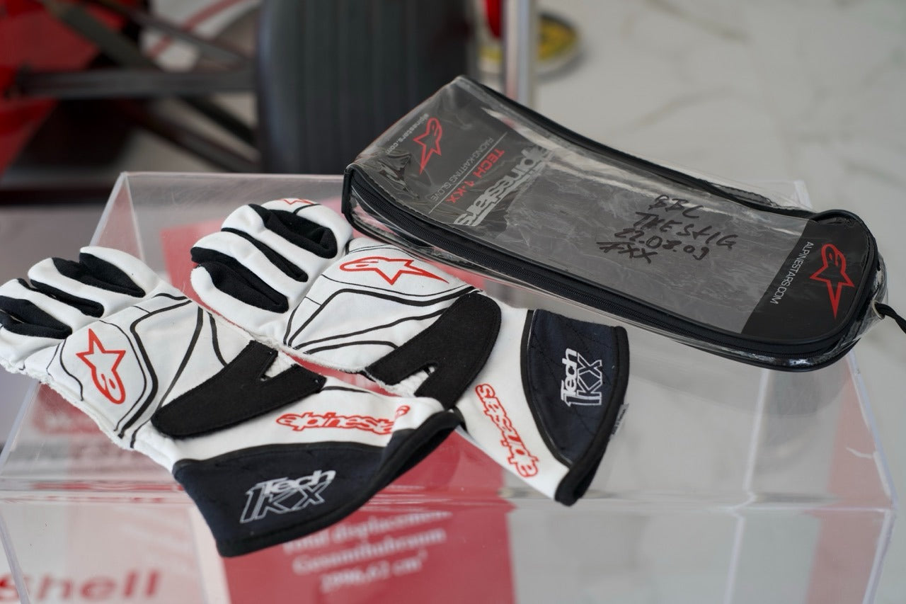 2009 The Stig Michael Schumacher gloves, and shoes set