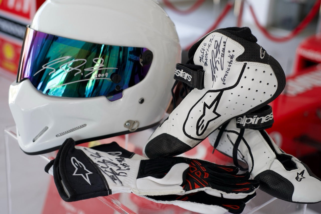 2009 The Stig Michael Schumacher gloves, and shoes set
