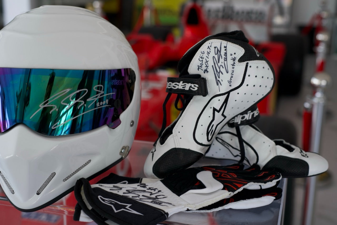 2009 The Stig Michael Schumacher gloves, and shoes set