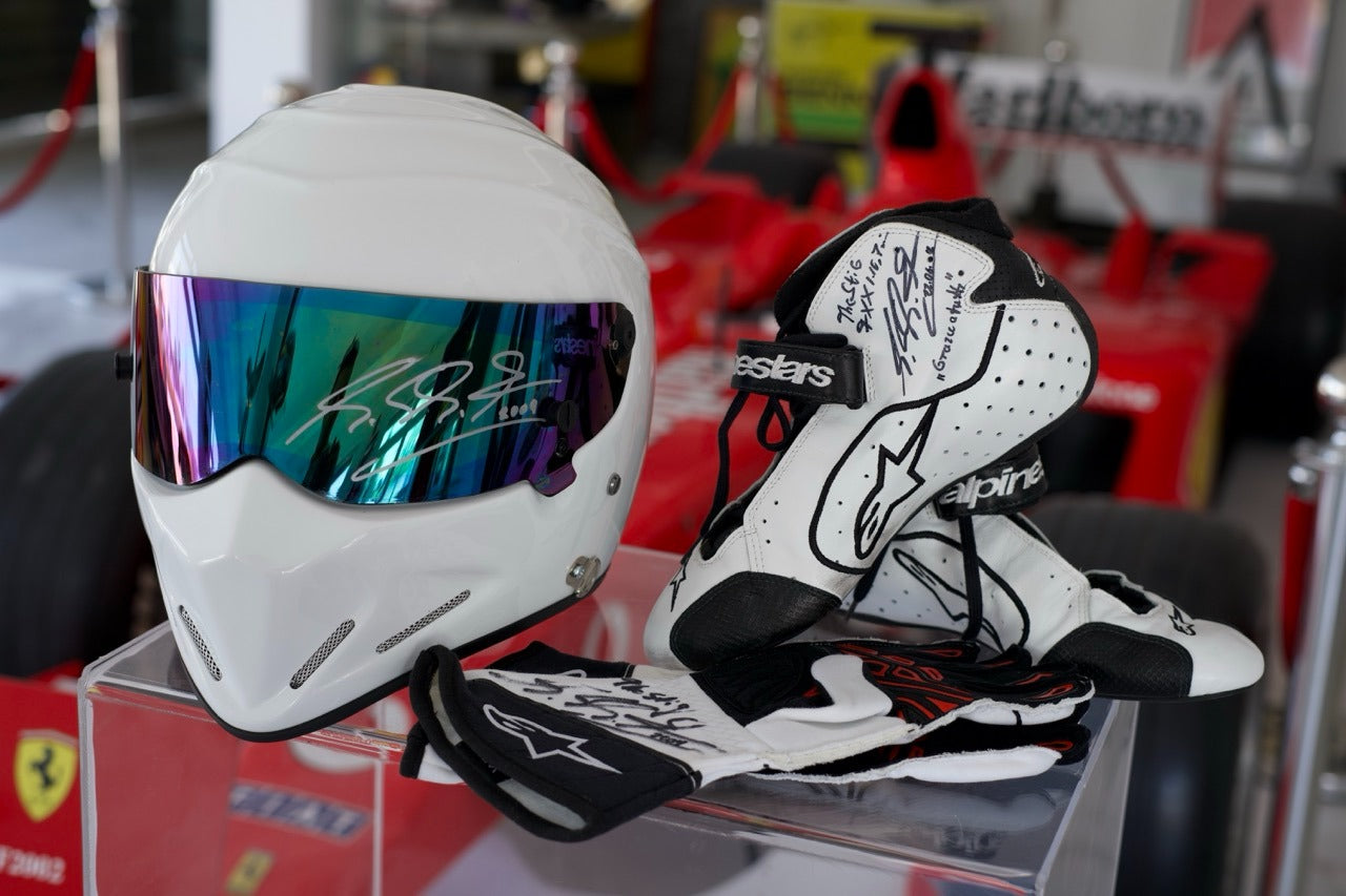 2009 The Stig Michael Schumacher gloves, and shoes set