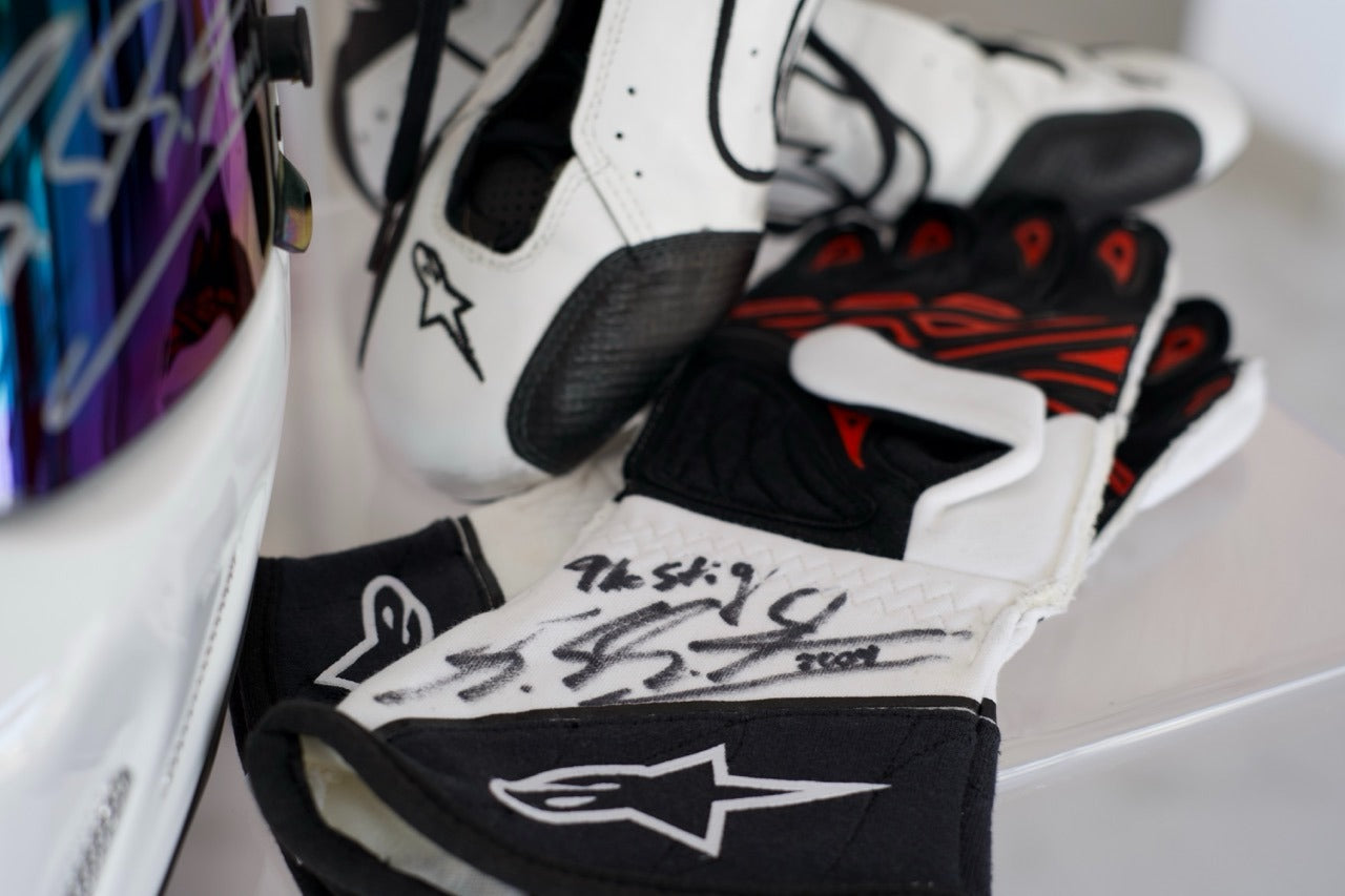 2009 The Stig Michael Schumacher gloves, and shoes set