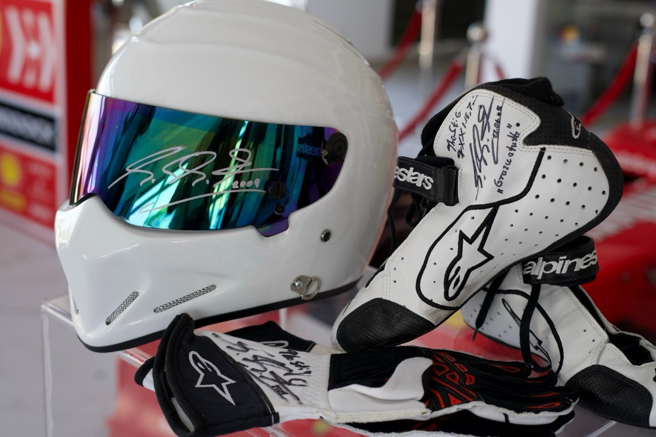 2009 The Stig Michael Schumacher gloves, and shoes set