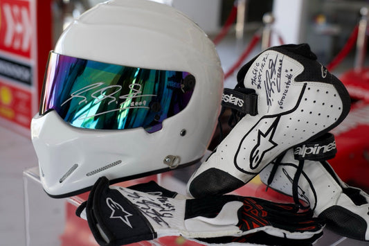 2009 The Stig Michael Schumacher gloves, and shoes set