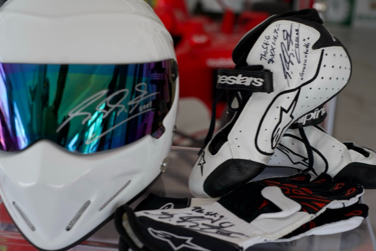 2009 The Stig Michael Schumacher gloves, and shoes set