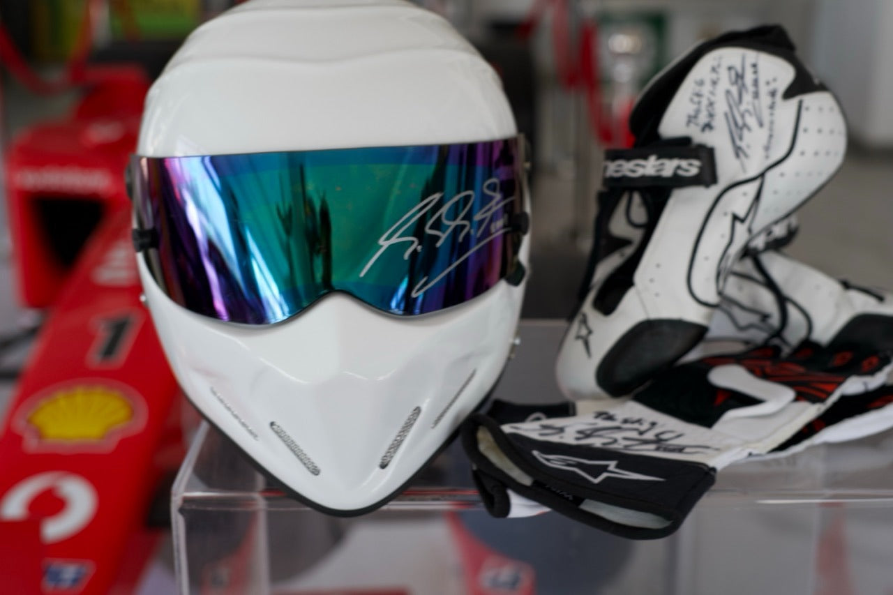 2009 The Stig Michael Schumacher gloves, and shoes set
