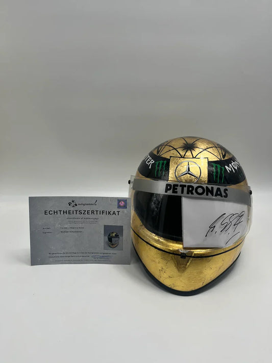 Michael Schumacher Replica 1:1 F1 Helmet Signed with COA