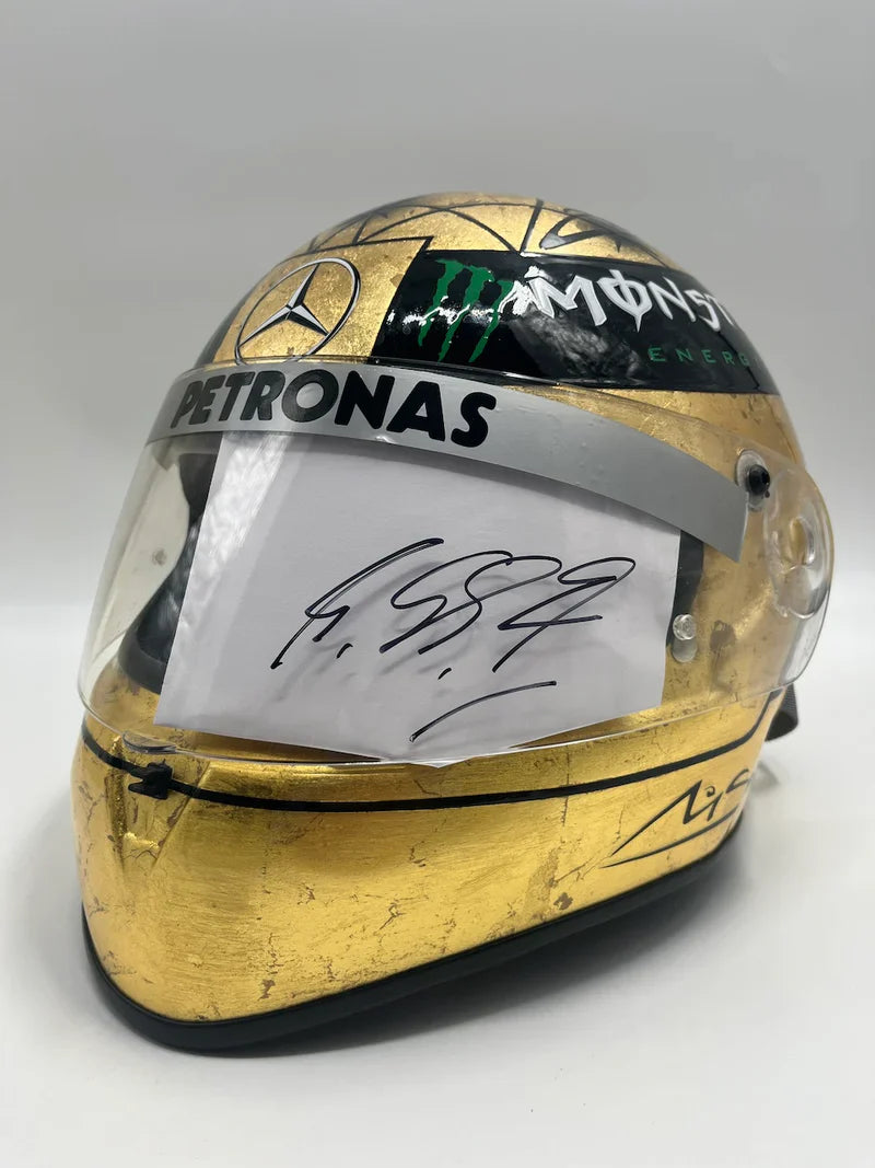 Michael Schumacher Replica 1:1 F1 Helmet Signed with COA