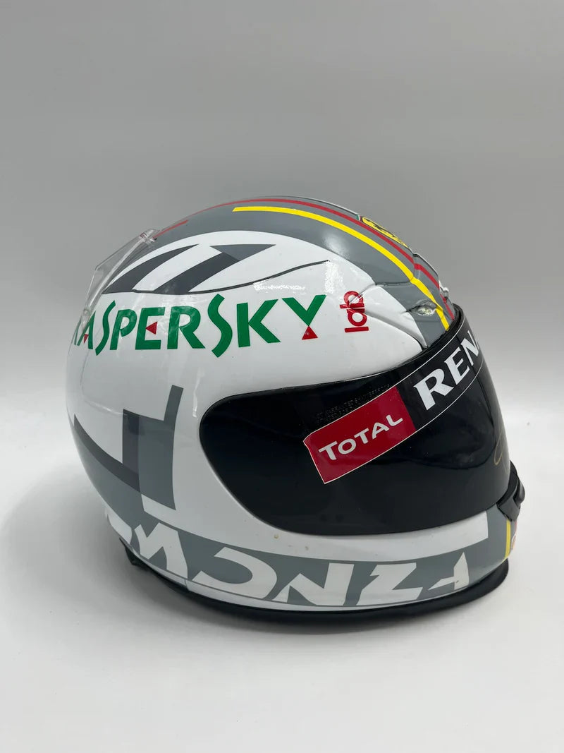 Sebastian Vettel 1:1 Replica F1 Helmet Signed with COA