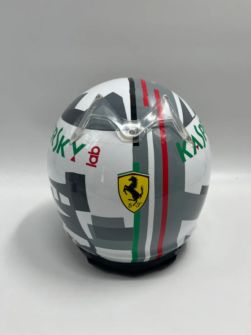 Sebastian Vettel 1:1 Replica F1 Helmet Signed with COA