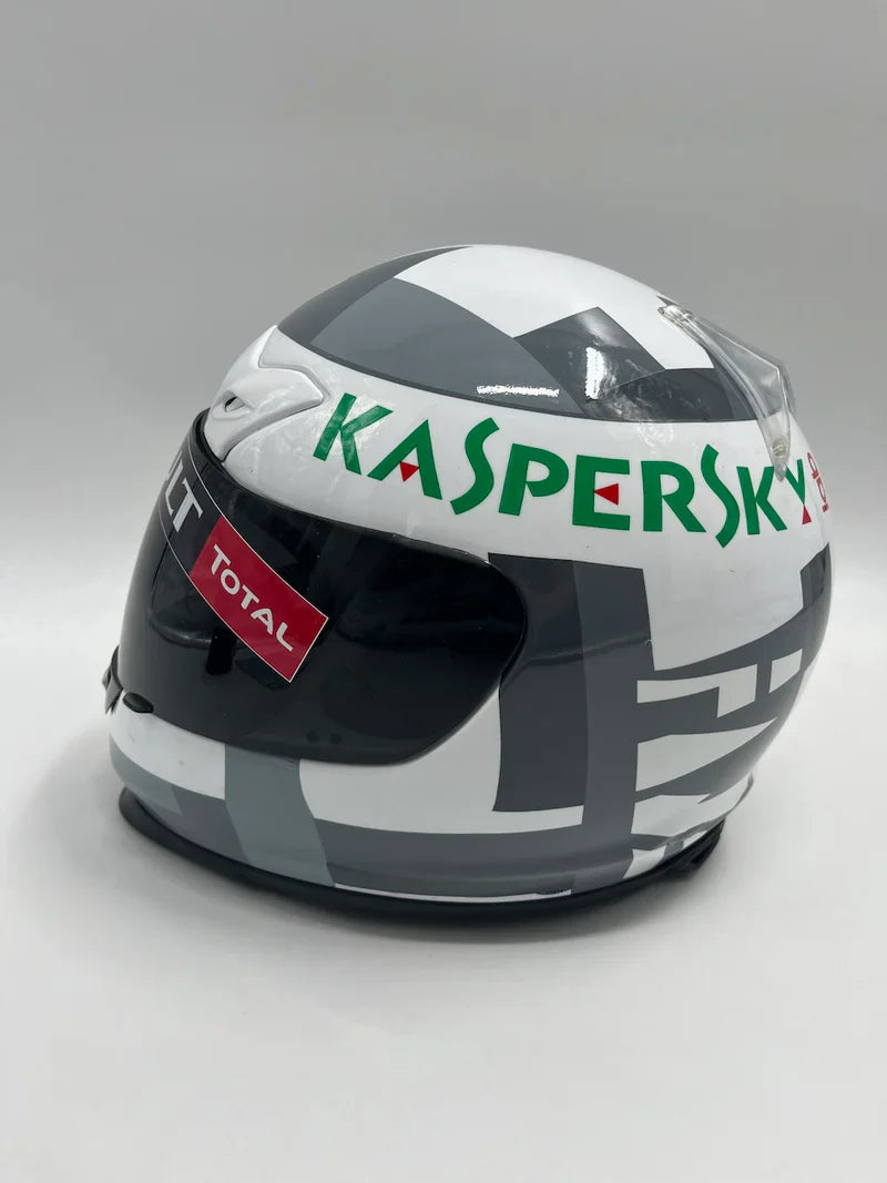 Sebastian Vettel 1:1 Replica F1 Helmet Signed with COA