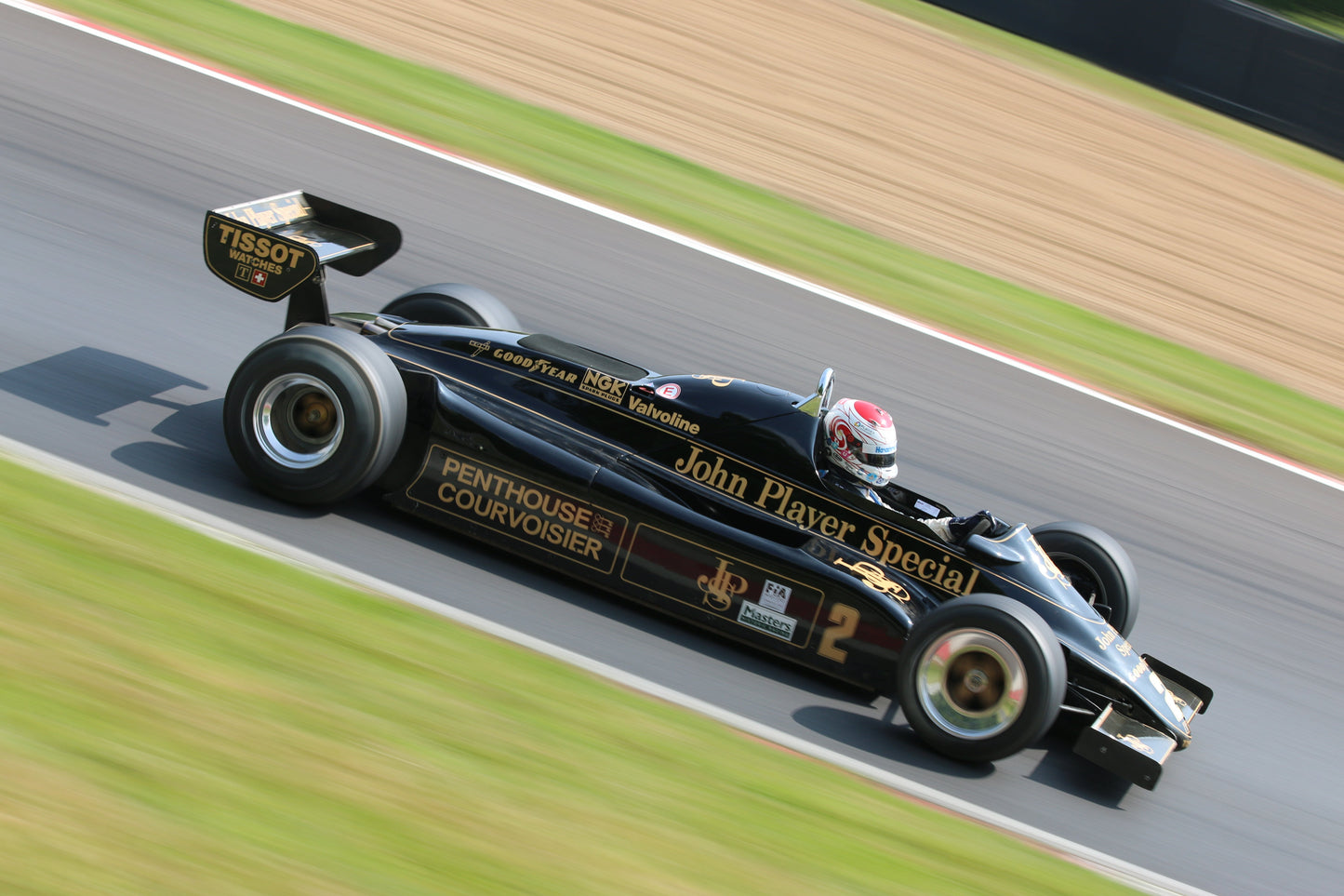 1982 Nigel Mansell Lotus 92T full rear wing