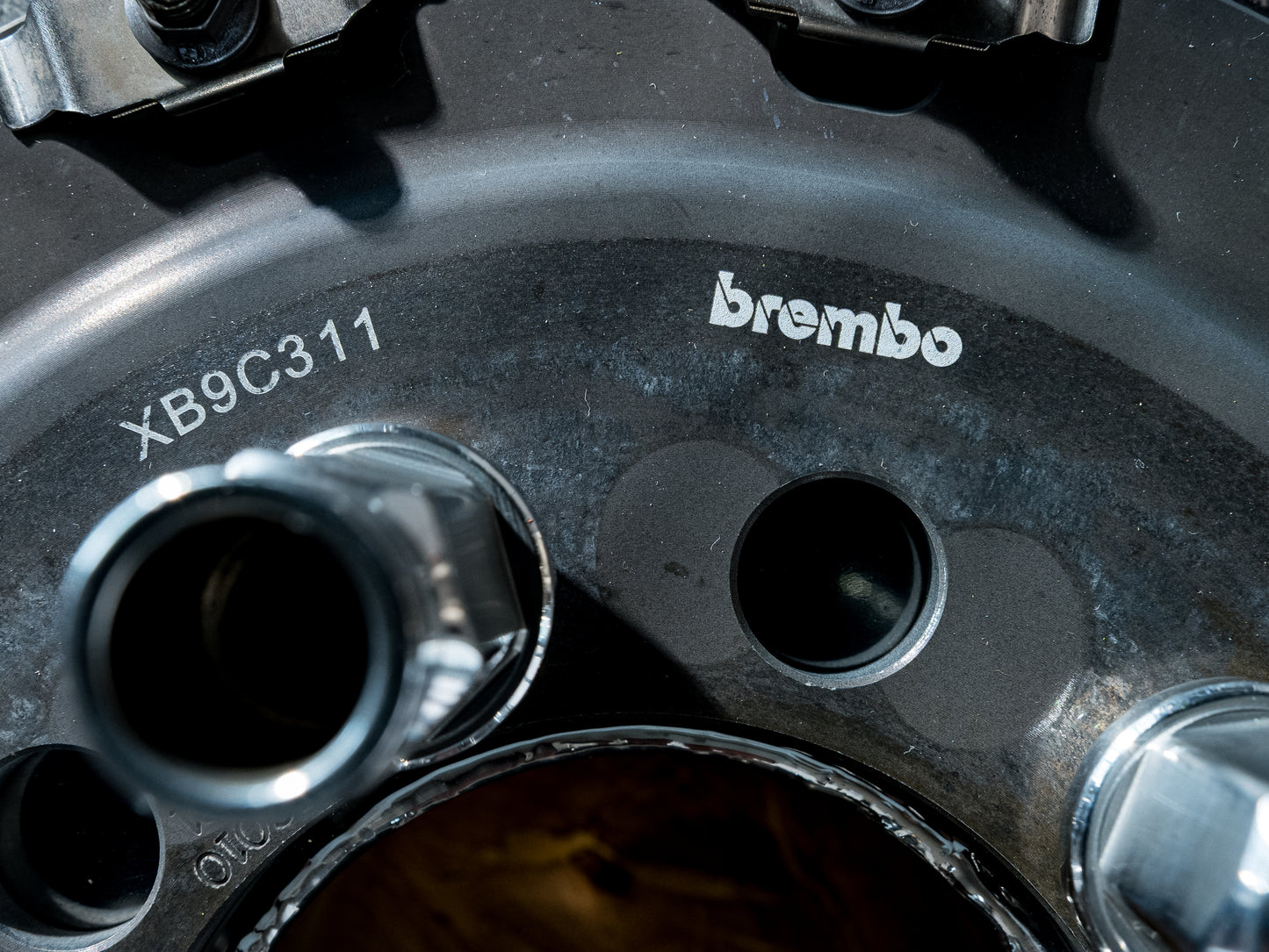 Ferrari Brake Disc Coffee Table with Glass Top