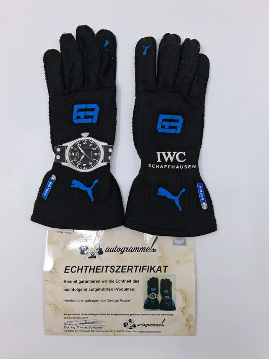 George Russell Race Used Gloves