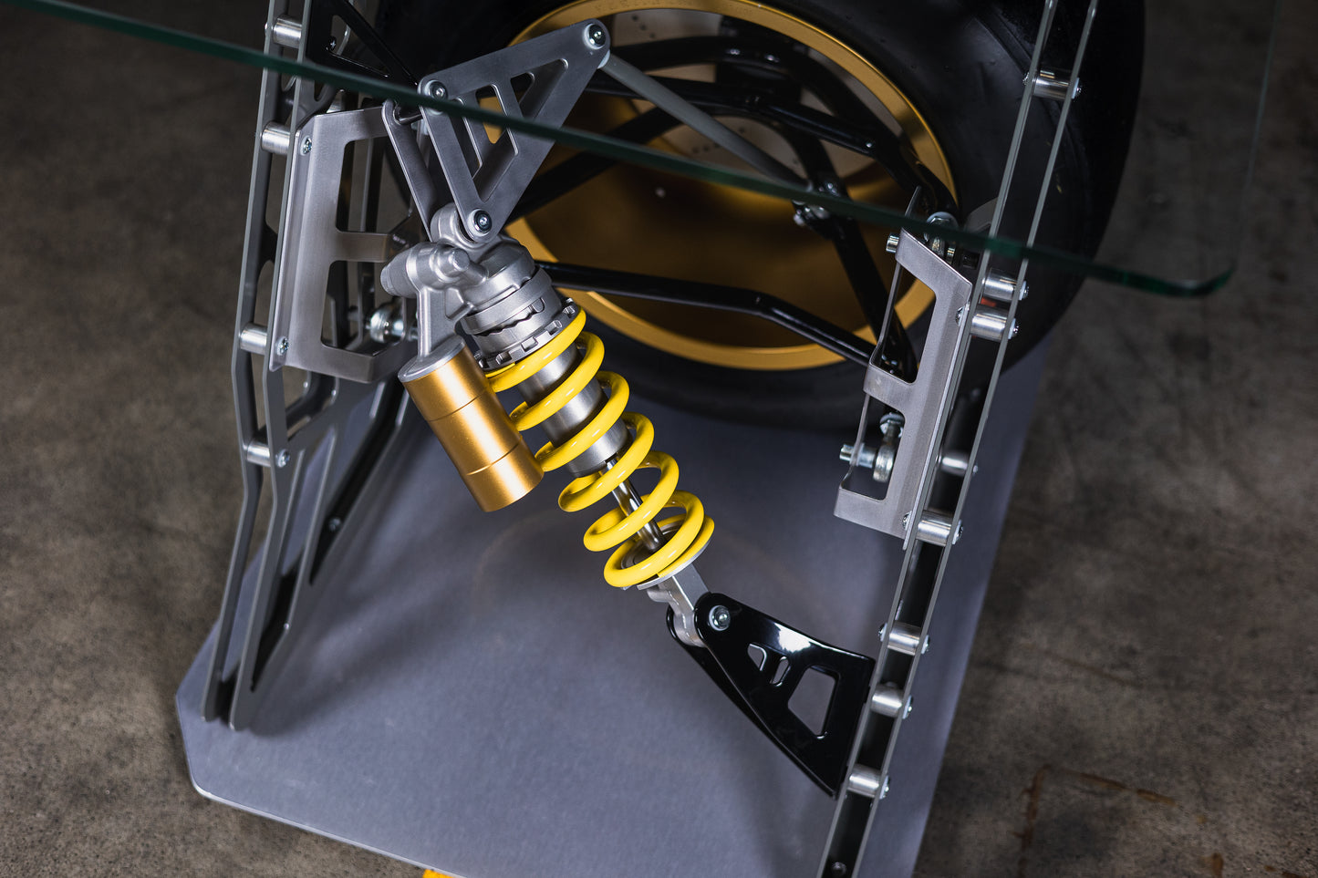 F1 Wheel Coffee Table