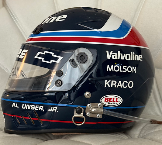 1991 / 1992 AL UNSER JR. Original Race-Worn Helmet