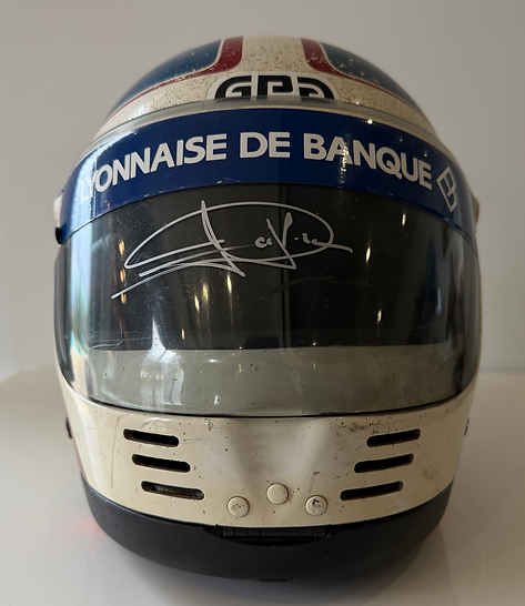 1993 PEDRO DINIZ Original F3 Race-Worn Helmet Bell M3