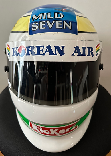 1999 GIANCARLO FISICHELLA Original Race-Worn Helmet Benetton B199