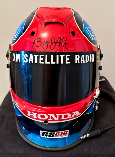 2006 BRYAN HERTA Original Race-Worn Helmet