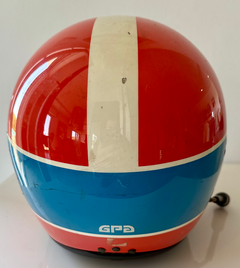 1979/80 Rare Original Helmet Jean-Pierre Jabouille GPA