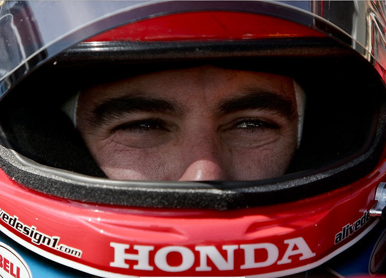 2006 BRYAN HERTA Original Race-Worn Helmet
