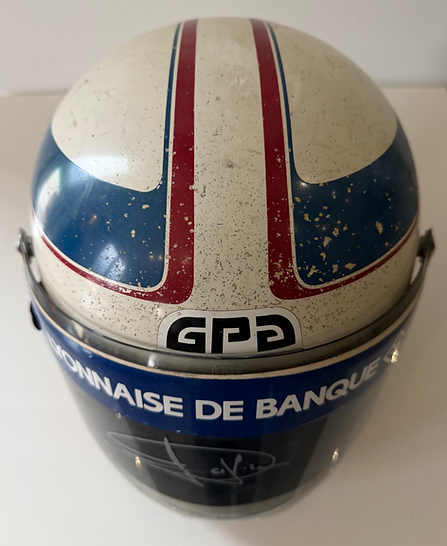 1993 PEDRO DINIZ Original F3 Race-Worn Helmet Bell M3