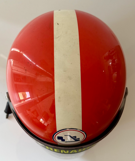 1979/80 Rare Original Helmet Jean-Pierre Jabouille GPA