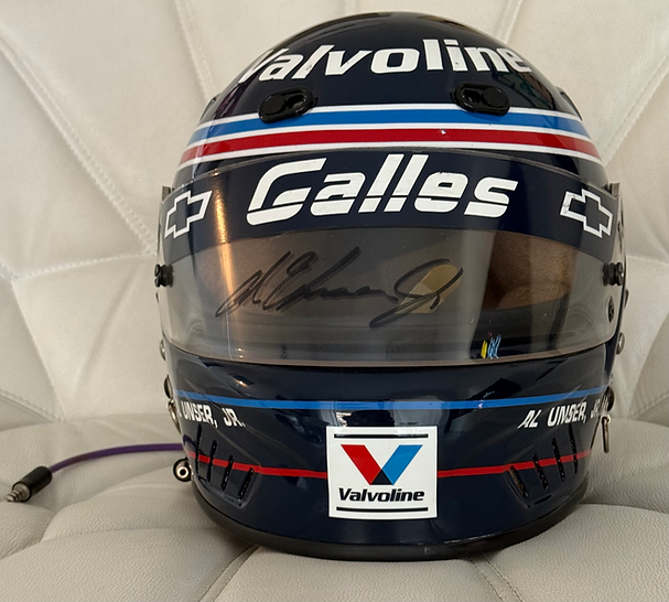 1991 / 1992 AL UNSER JR. Original Race-Worn Helmet