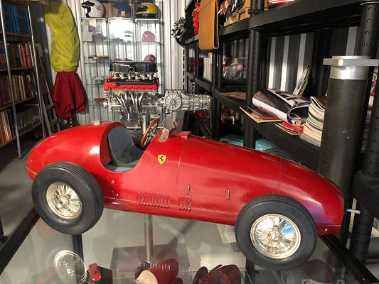 Toschi Ferrari 500 F2 – 1952 Original Metal Toy Model