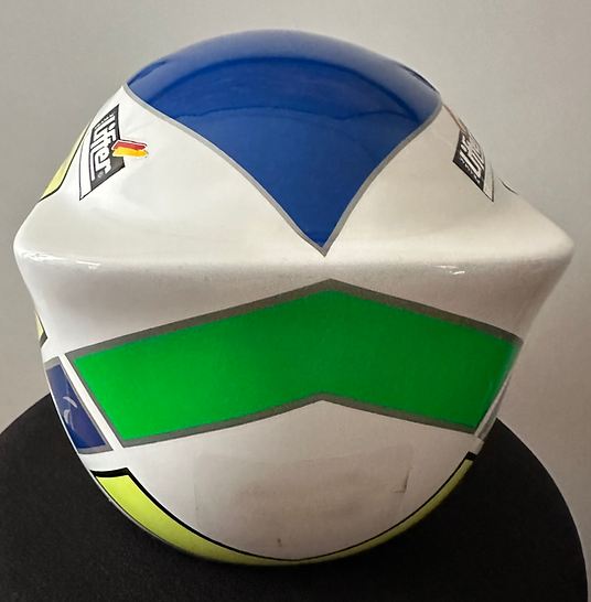 1999 GIANCARLO FISICHELLA Original Race-Worn Helmet Benetton B199