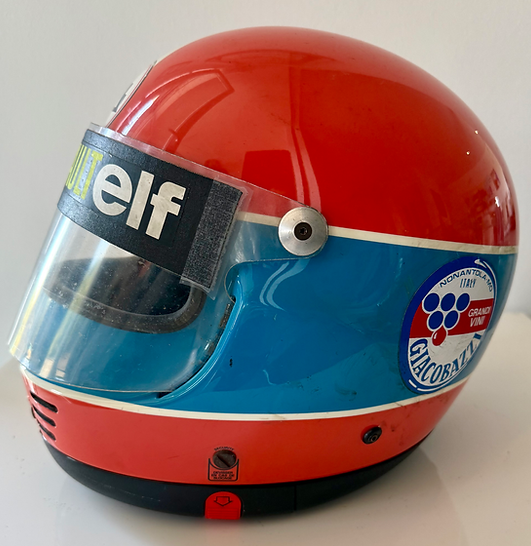 1979/80 Rare Original Helmet Jean-Pierre Jabouille GPA