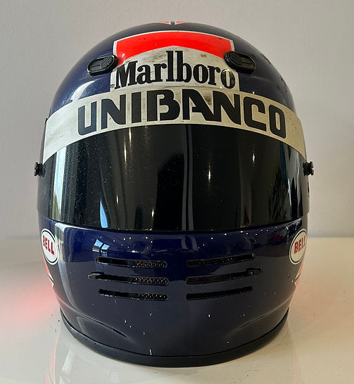 1993 PEDRO DINIZ Original Race-Worn F3 Helmet Bell M3
