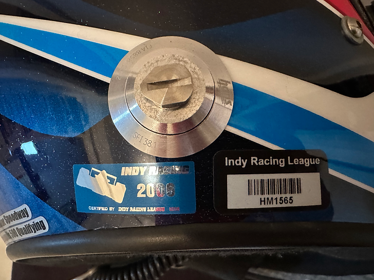2006 BRYAN HERTA Original Race-Worn Helmet