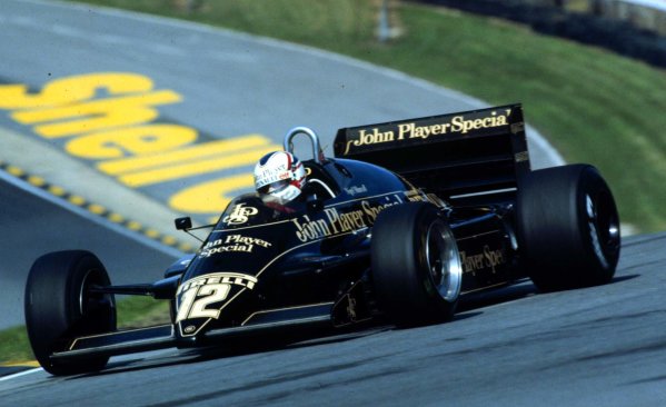 1982 Lotus 87B full engine cover