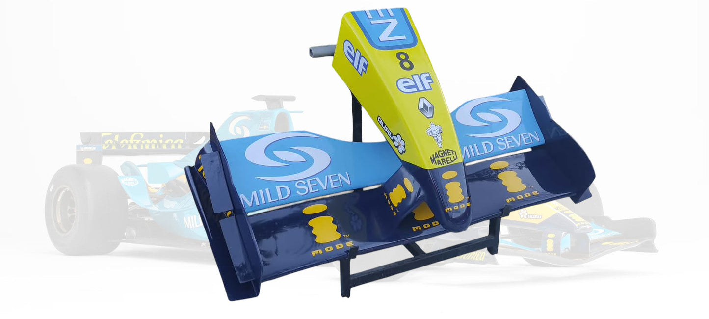 Renault R24 Front Nose Cone and Wing Assembly — Replica