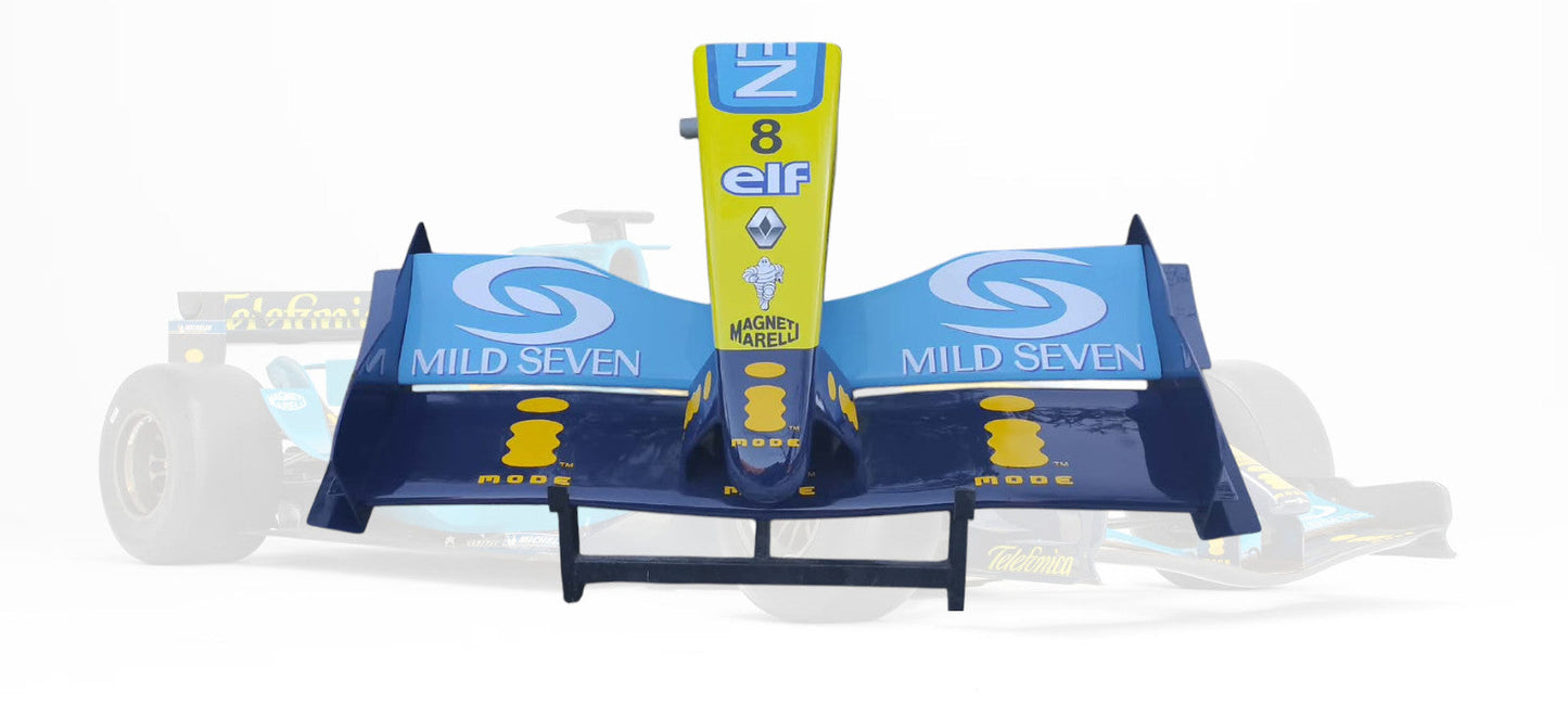 Renault R24 Front Nose Cone and Wing Assembly — Replica
